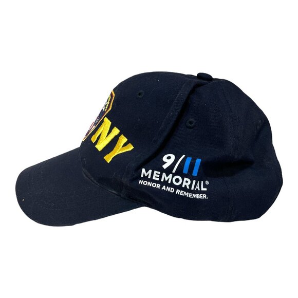 FDNY 9/11 Memorial Hat 10th Anniversary Honor & Remember Navy Blue Adjustable - Picture 3 of 6
